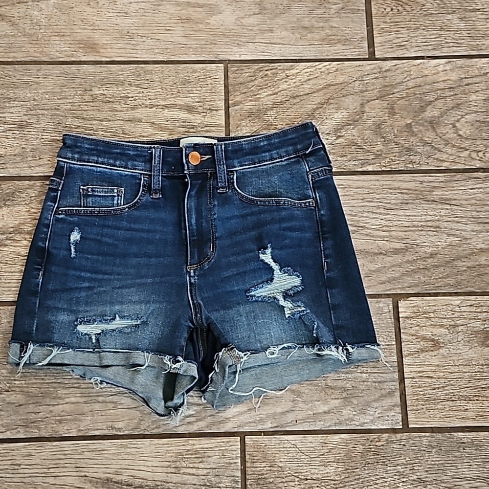 Universal Thread Mid Rise Jean Shorts Size 0